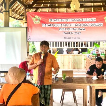 Desa Sidan Gelar Pelatihan Pertanian Organik dalam Kegiatan Ketahanan Pangan Desa Pejeng Kaja