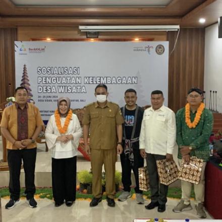 Sosialisasi Penguatan Desa Wisata Kemenparekraf Republik Indonesia di Desa Sidan